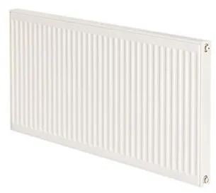 Purmo Compact ventil radiator 11 - 400 x 600 mm, RAL 9016, Hvid
